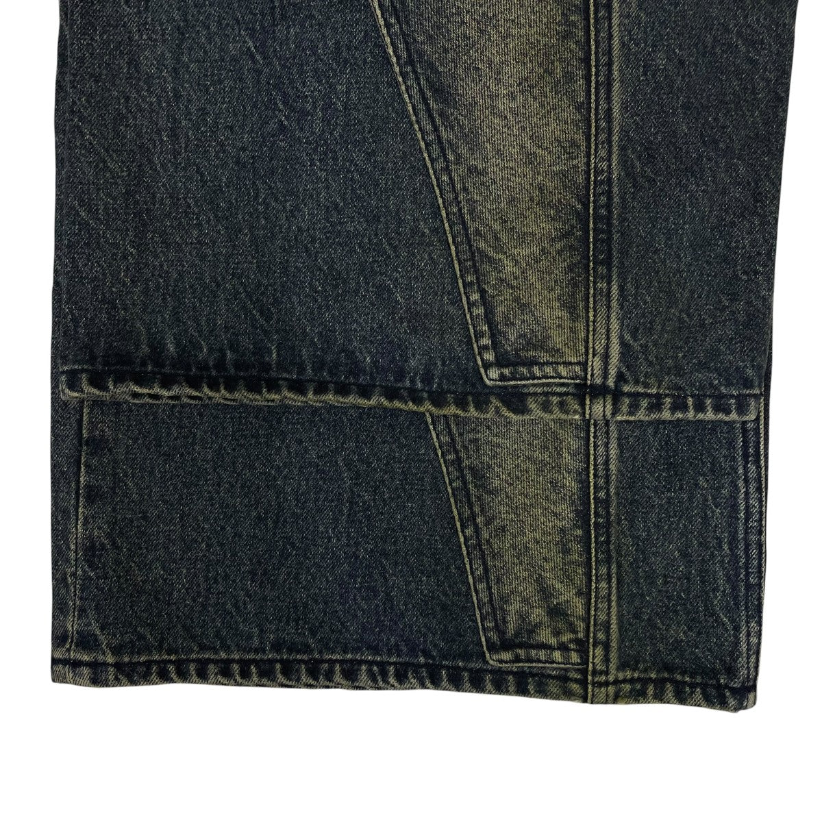 MIKAGE 26SSAngel Fin Wide Denim Pants変形 ワイドデニムパンツ バギーパンツ26SS-0704 古着・中古-5枚目のアイテム画像