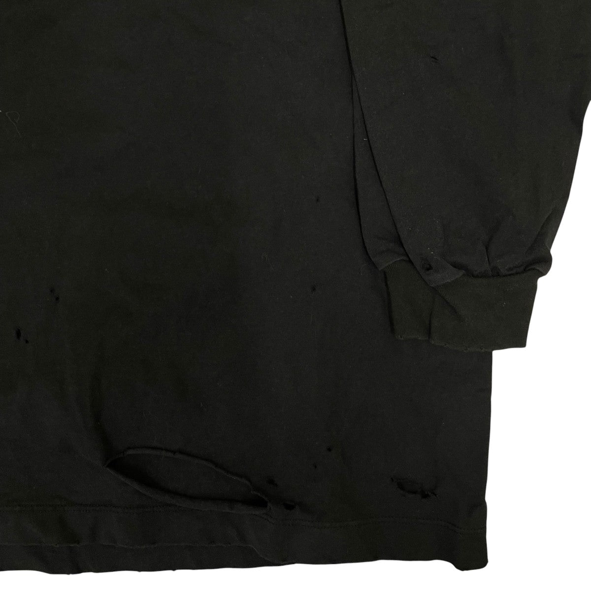 doublet MAGNETIC LONG SLEEVE T-SHIRTプリント ダメージ加工 長袖Tシャツ コットンTシャツ24AW35CS338 古着・中古-4枚目のアイテム画像