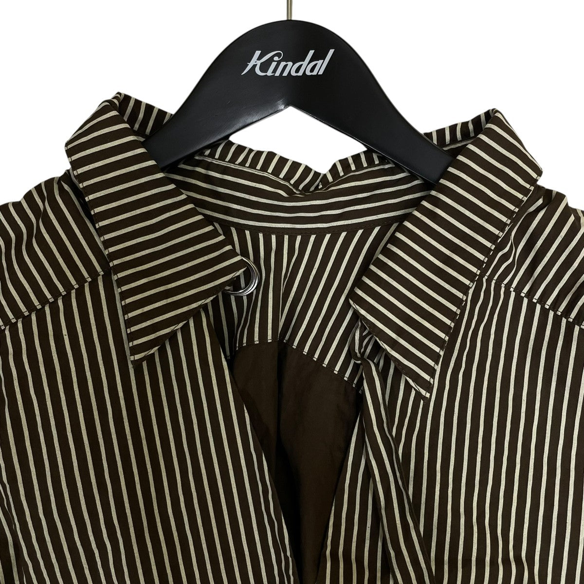 Knuth Marf 2way stripe volume shirtストライプ柄 長袖シャツ コットンシャツKM24SG08 古着・中古-3枚目のアイテム画像