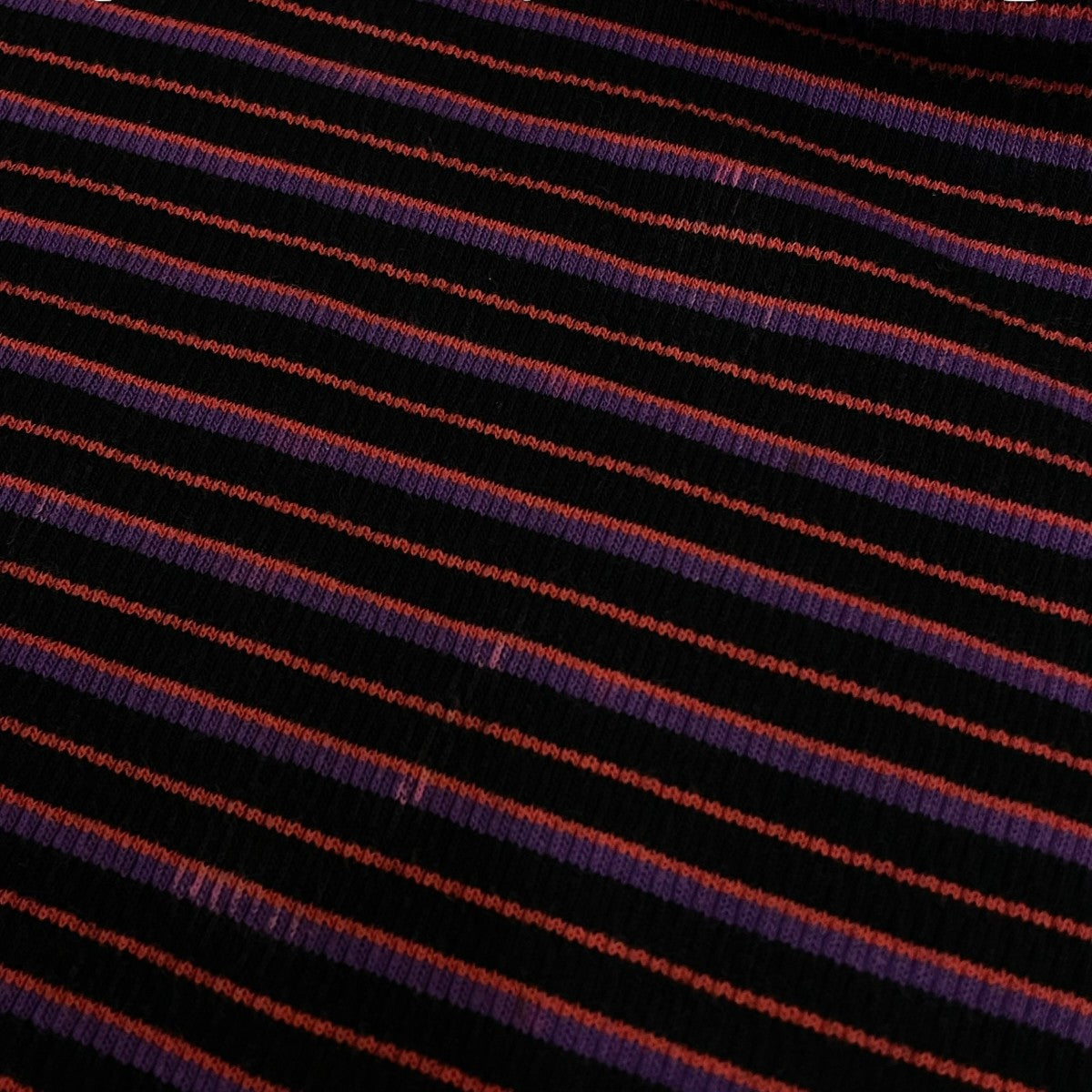 DAIRIKU couple border embroidery tee刺繍 ボーダー コットン 長袖スウェット ロングスリーブカットソー22SS C-10 古着・中古-8枚目のアイテム画像