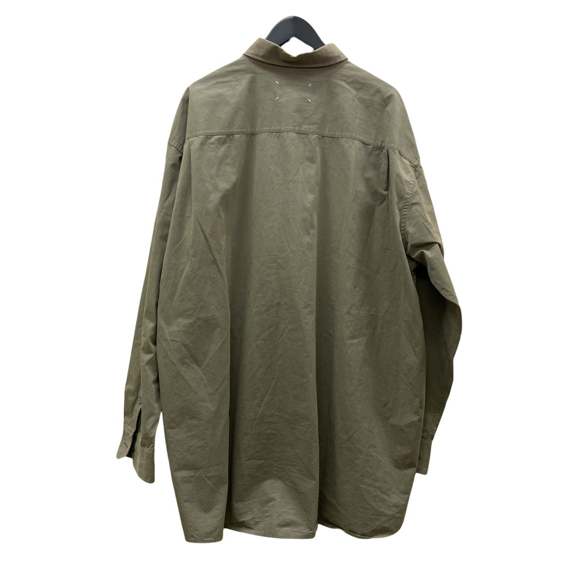 Maison Margiela plain over shirt長袖シャツS30DL0481 古着・中古-2枚目のアイテム画像
