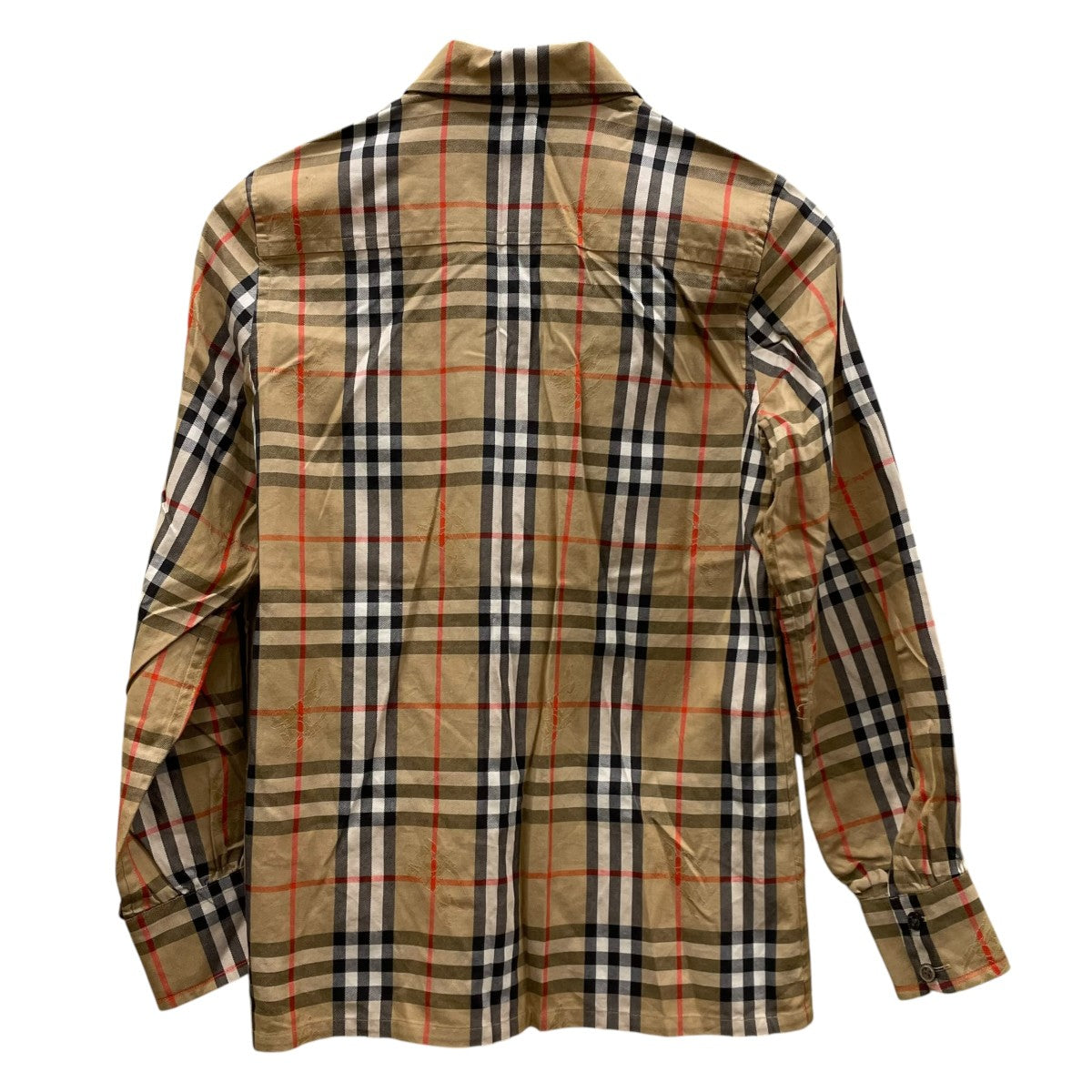 Burberry’s ノバチェック柄 シャドーホース 長袖シャツFE001-104-50 古着・中古-2枚目のアイテム画像