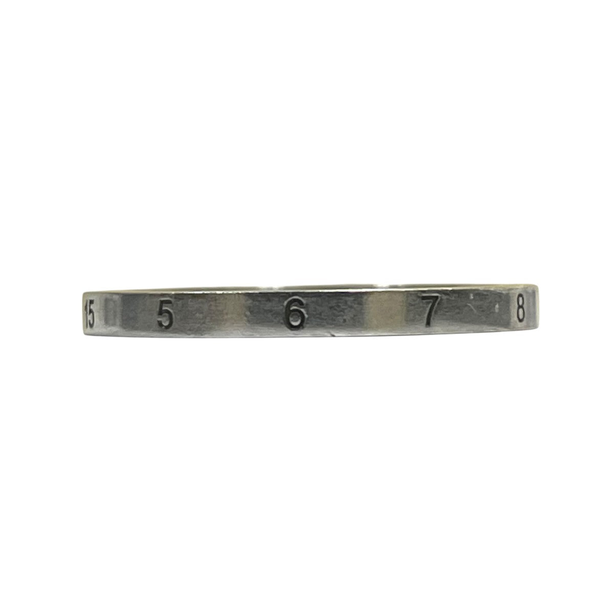 Maison Margiela ナンバリングリングロゴ リングSI8UQ0002 古着・中古-2枚目のアイテム画像
