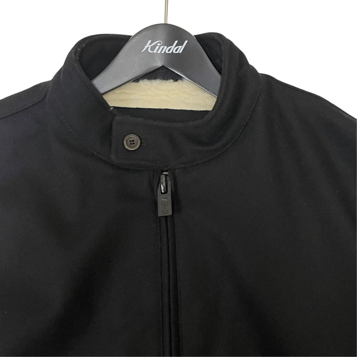 EMPORIO ARMANI 20AWR-EA I’M SAYING YES TO RECYCLINGウールボンバージャケット6H1BS0 1NN1Z 古着・中古-3枚目のアイテム画像