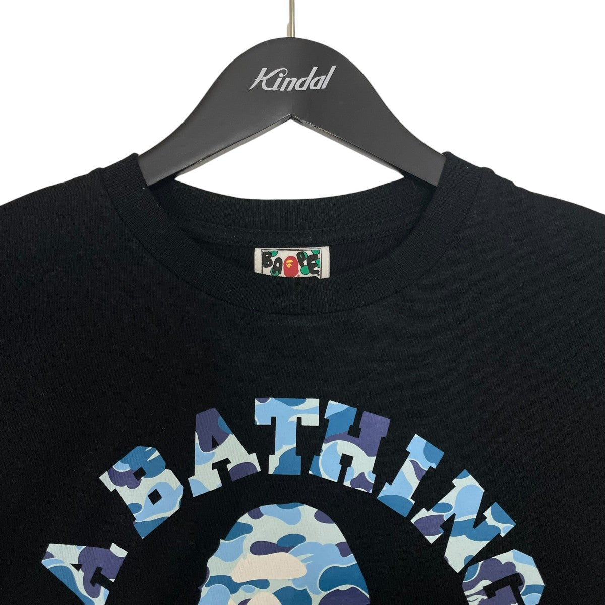 A BATHING APE ABC CAMO COLLEGE LS TEE長袖Tシャツ001LTL801005M 古着・中古-3枚目のアイテム画像