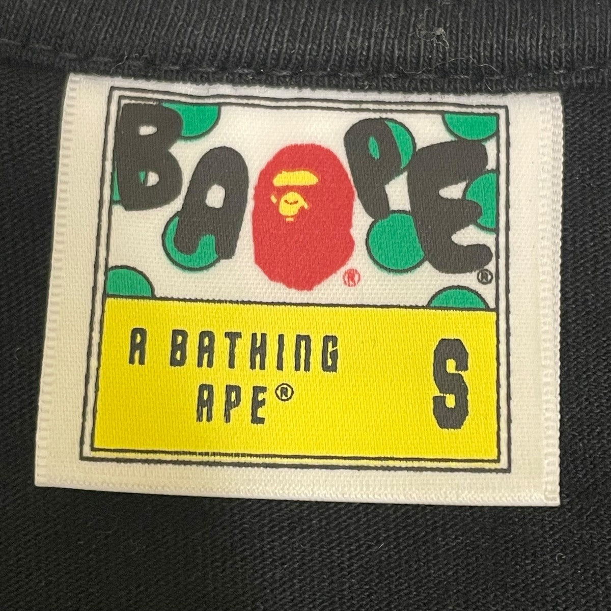 A BATHING APE ABC CAMO COLLEGE LS TEE長袖Tシャツ001LTL801005M 古着・中古-5枚目のアイテム画像