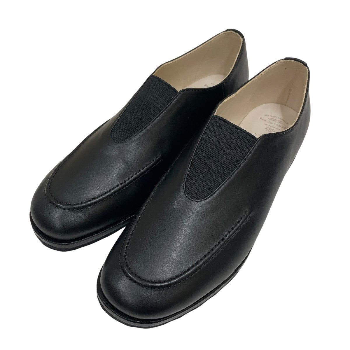 foot the coacher ELASTIC MOCCASINSレザーシューズ 古着・中古-1枚目のアイテム画像