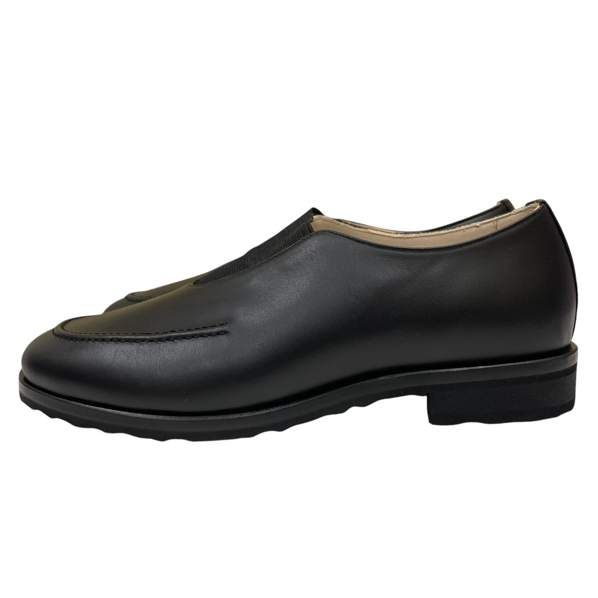 foot the coacher ELASTIC MOCCASINSレザーシューズ 古着・中古-2枚目のアイテム画像