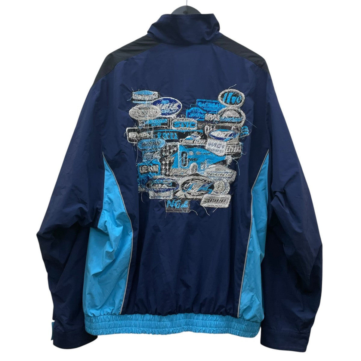 24SSA．I． PATCHES EMBRIDERY TRACK JACKET エーアイ パッチ エンブロイダリー トラックジャケット刺繍ワッペン ナイロンジャケット24SS06BL183