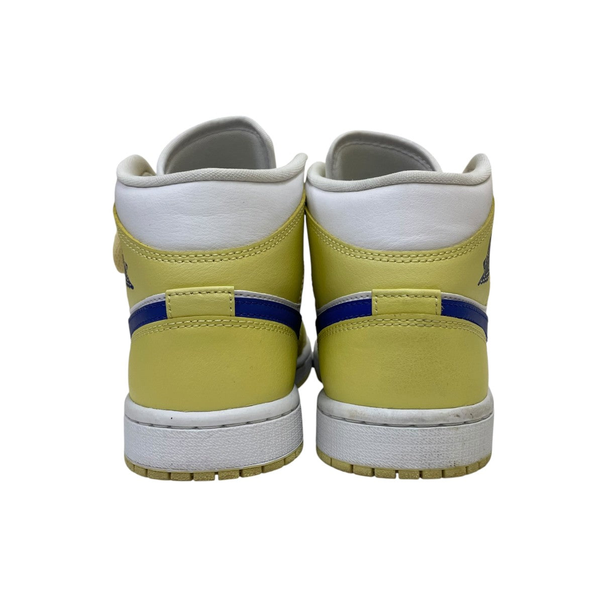 NIKE Women’s Air Jordan 1 Mid Lemon WashスニーカーBQ6472-701 古着・中古-3枚目のアイテム画像