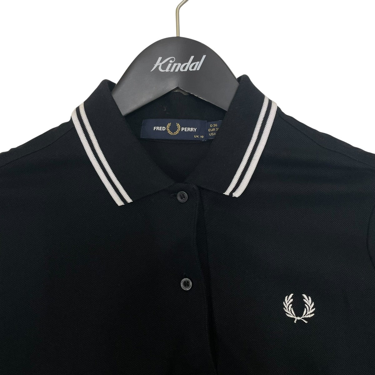 FRED PERRY Twin Tipped Fred Perry Dress半袖ワンピースD3600 古着・中古-3枚目のアイテム画像