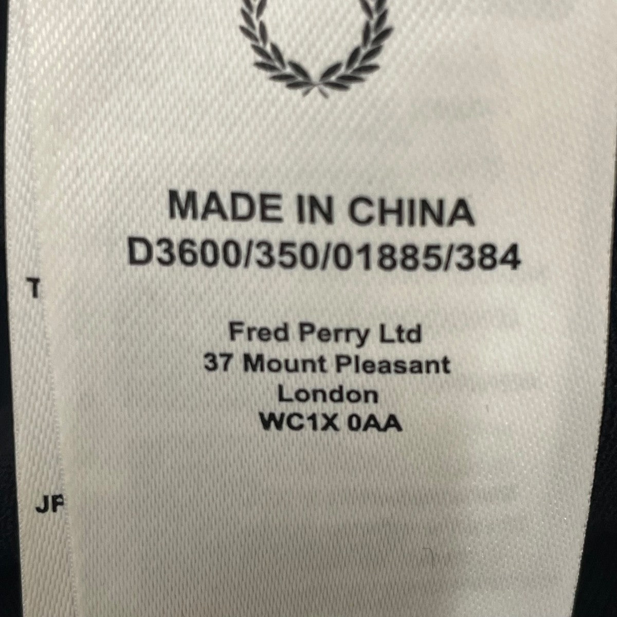 FRED PERRY Twin Tipped Fred Perry Dress半袖ワンピースD3600 古着・中古-5枚目のアイテム画像