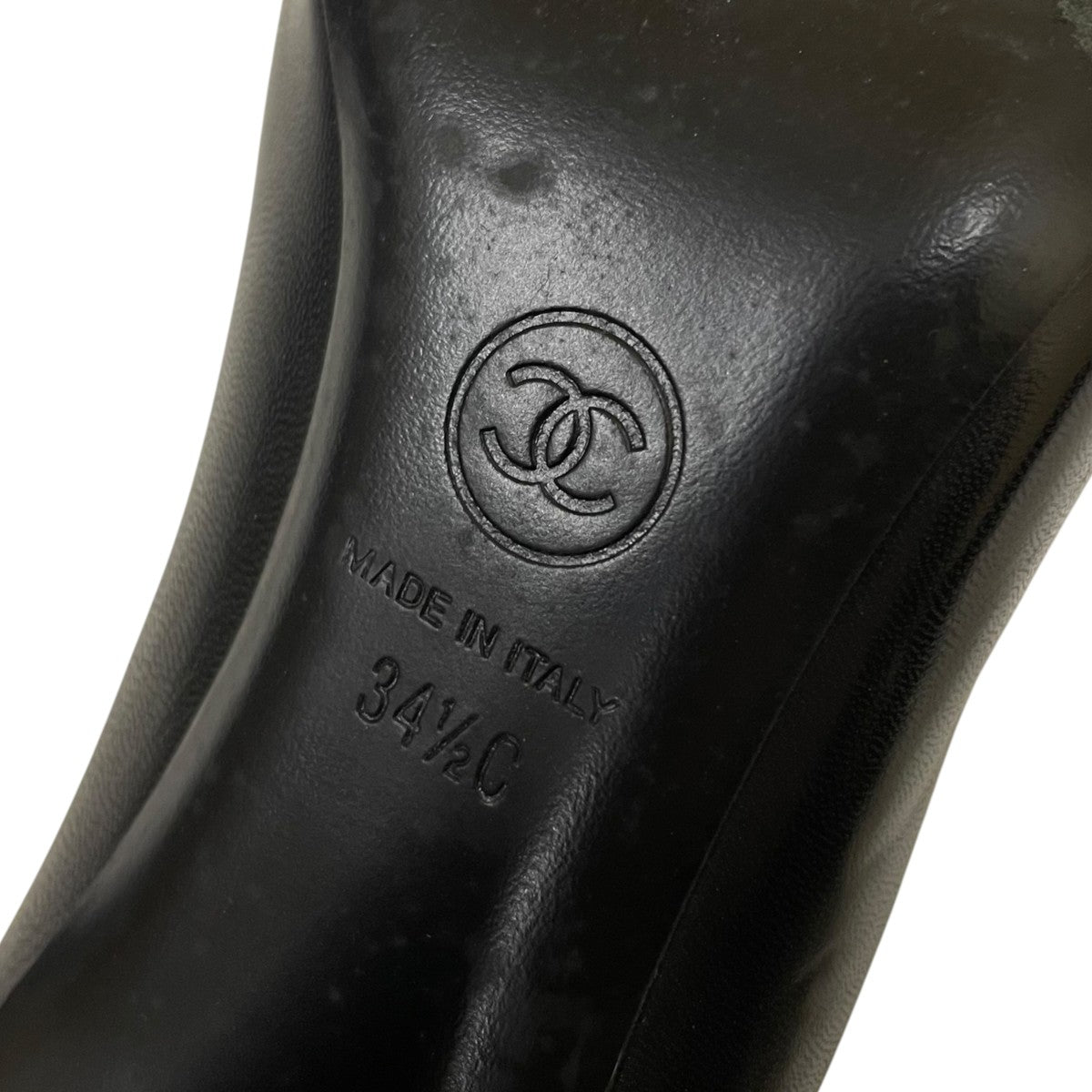 CHANEL ココマーク レザー パンプス ハイヒール 古着・中古-6枚目のアイテム画像