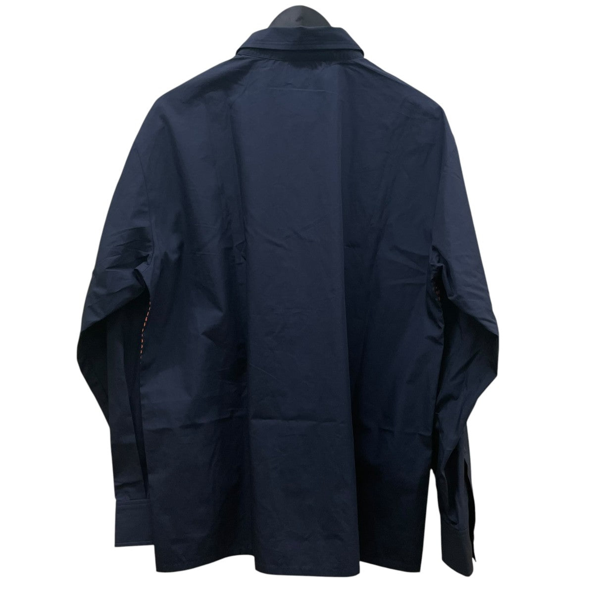 BIO OVERPRINTRD SHIRTドット柄 プリント 長袖シャツ コットンシャツ25S4T02 古着・中古-2枚目のアイテム画像