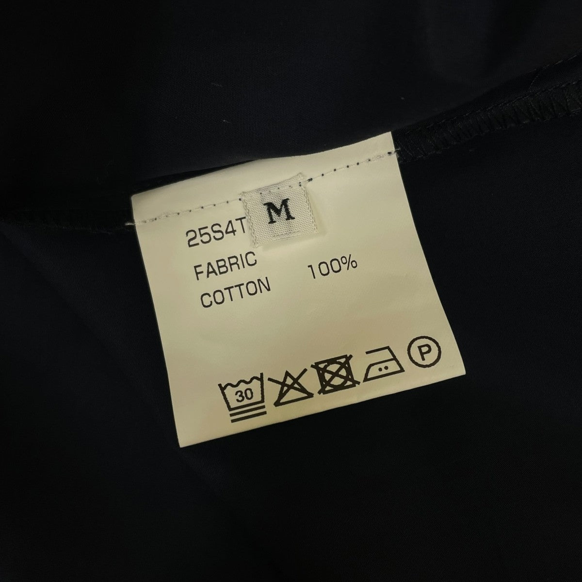 BIO OVERPRINTRD SHIRTドット柄 プリント 長袖シャツ コットンシャツ25S4T02 古着・中古-6枚目のアイテム画像