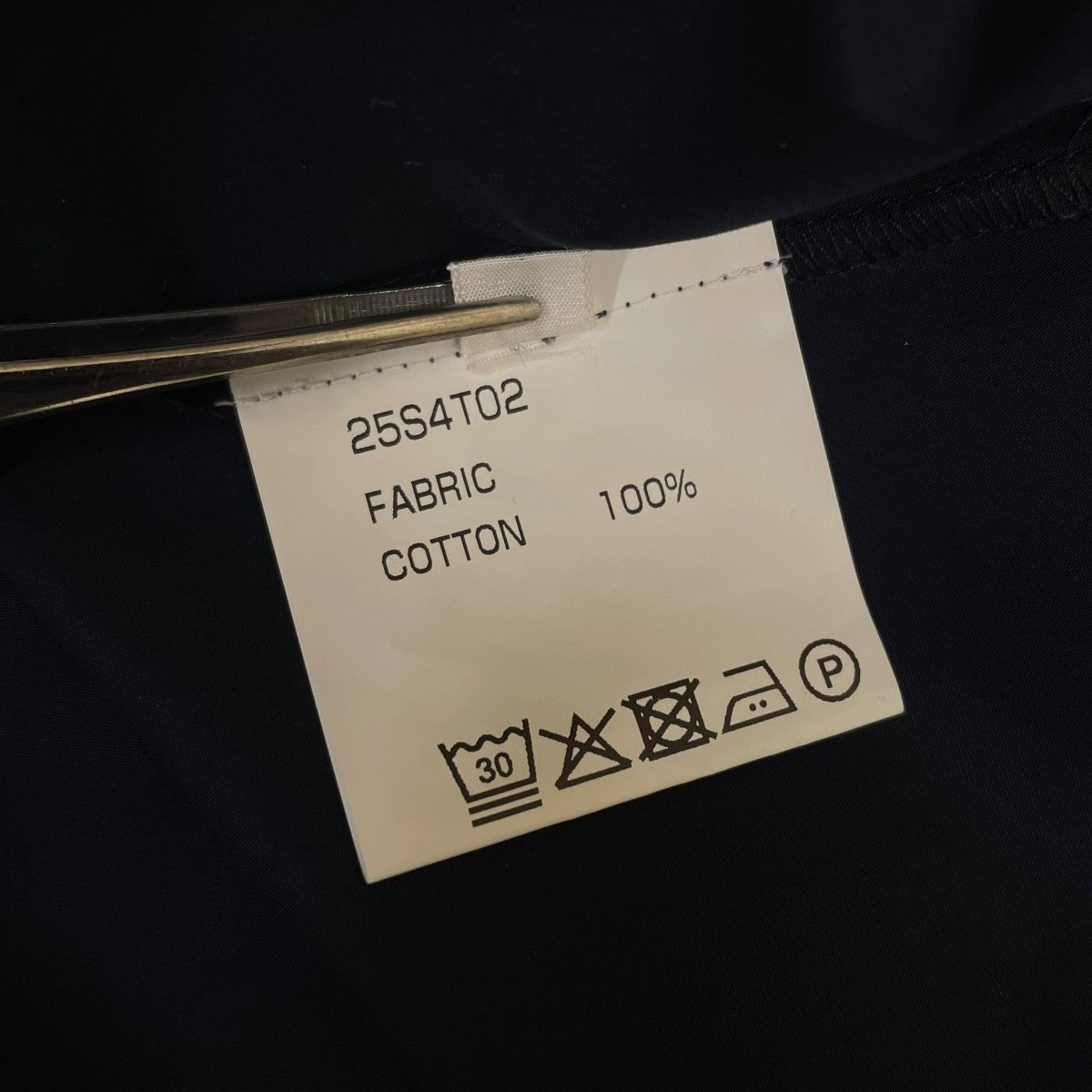 BIO OVERPRINTRD SHIRTドット柄 プリント 長袖シャツ コットンシャツ25S4T02 古着・中古-7枚目のアイテム画像