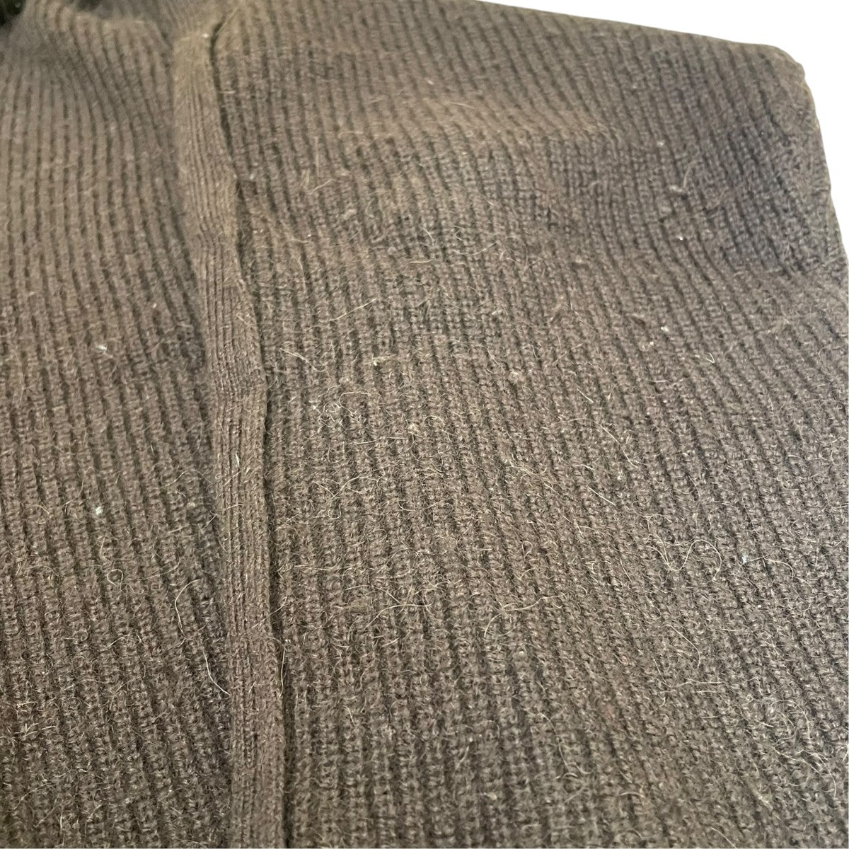 YOKE ALPACA WOOL CARDIGAN RIB STITCH KNITクルーネックニットYK19AW0065S 古着・中古-6枚目のアイテム画像