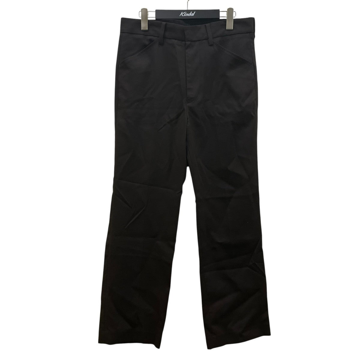 URU COTTON GABARDINE - NO TUCK PANTSスラックス コットンパンツ22FCG04 古着・中古-1枚目のアイテム画像