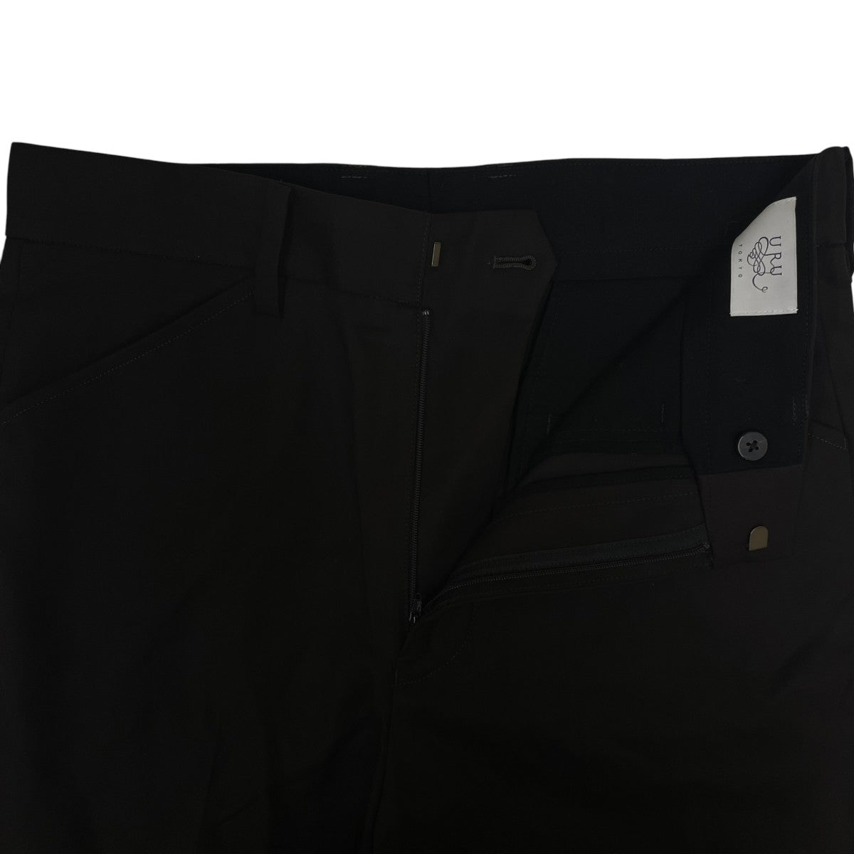 URU COTTON GABARDINE - NO TUCK PANTSスラックス コットンパンツ22FCG04 古着・中古-4枚目のアイテム画像