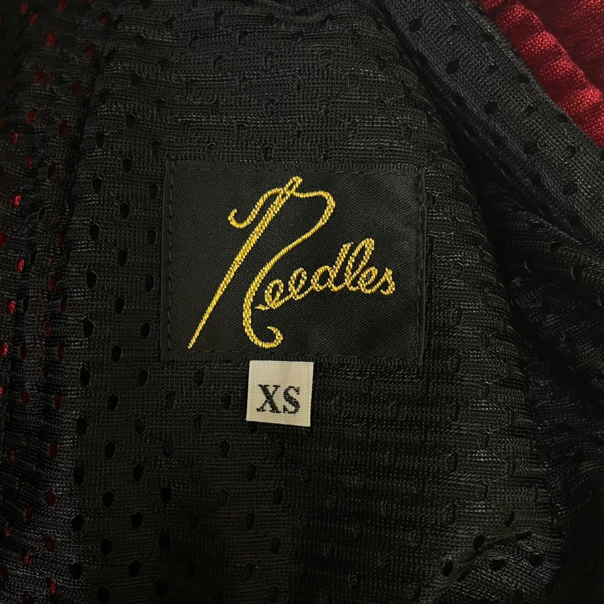 Needles ロゴ刺繍 サイドライン トラックパンツKP222 古着・中古-5枚目のアイテム画像