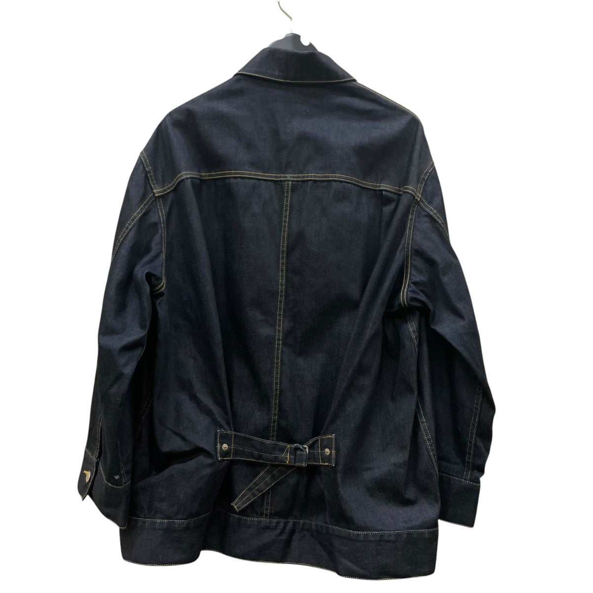 beautiful people selvedge denim big blousonデニムジャケット1000102017 古着・中古-2枚目のアイテム画像