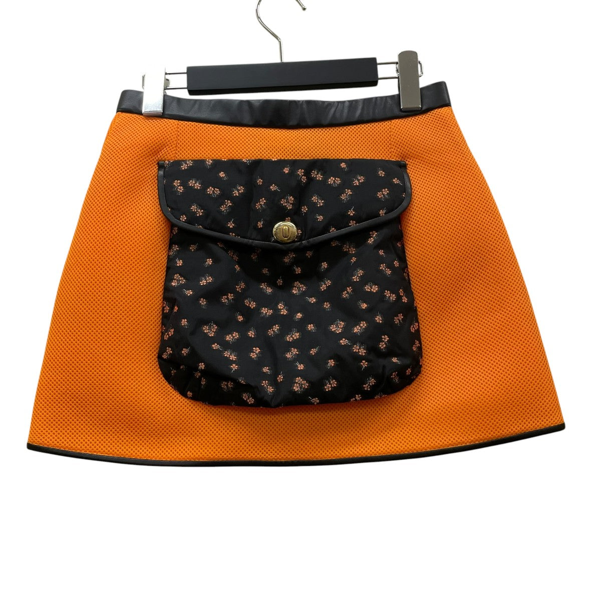 mame kurogouchi smanthus Motif Jacquard Skirt BagスカートMM21FW AC301 古着・中古-2枚目のアイテム画像