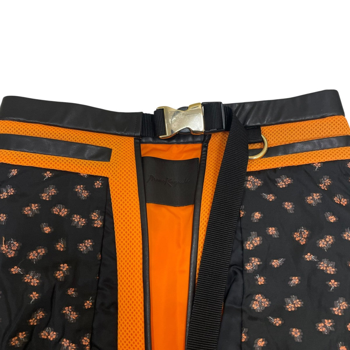 mame kurogouchi smanthus Motif Jacquard Skirt BagスカートMM21FW AC301 古着・中古-3枚目のアイテム画像