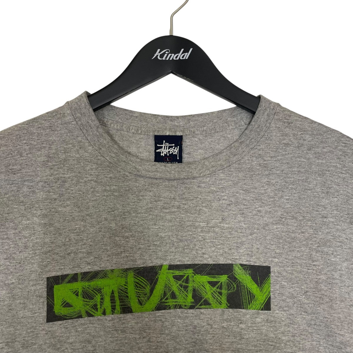 Stüssy ダークグレー ロゴ刺繍 シャツ Lサイズ Stüssy ダークグレー ロゴ刺繍 シャツ Lサイズの通販はau PAY