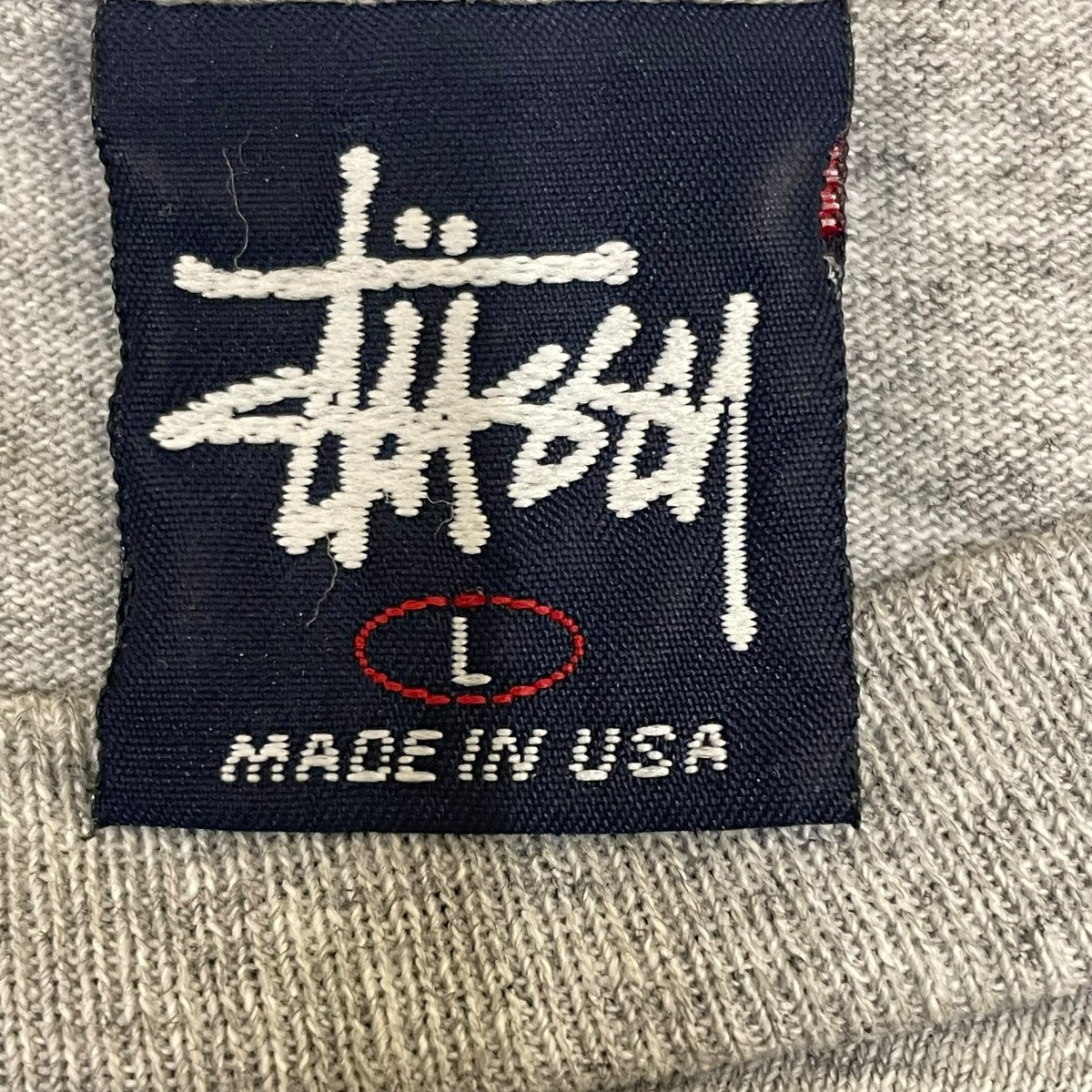stussy 紺タグTシャツ 古着・中古-5枚目のアイテム画像