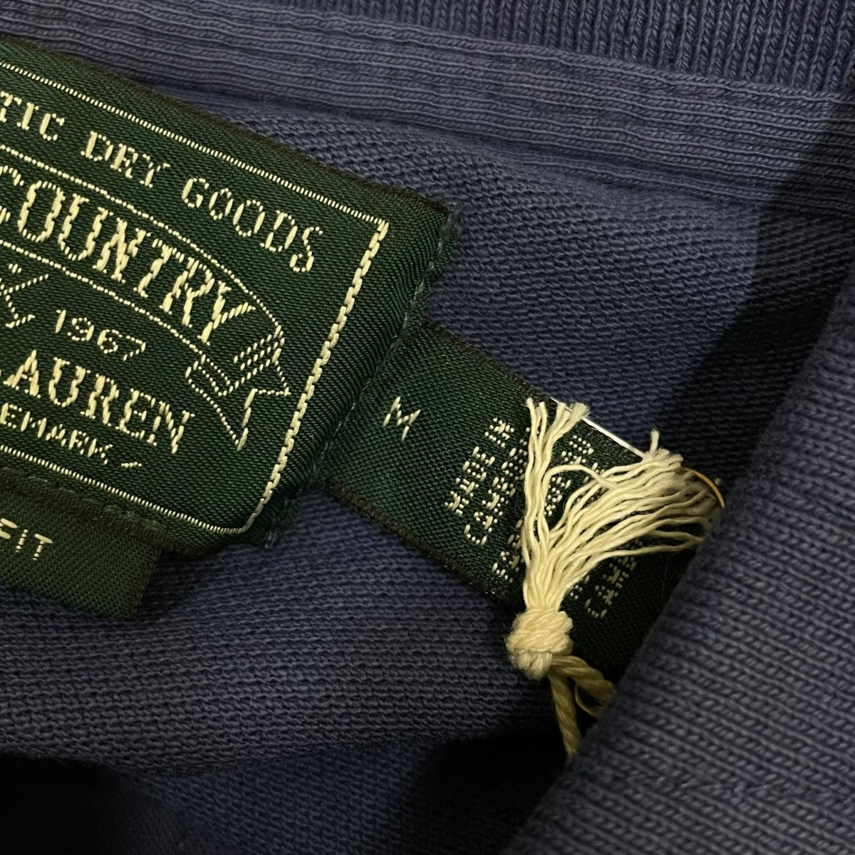 POLO COUNTRY クラシック フィット ホースアップリケドポニーワッペン 半袖ポロシャツ コットンシャツ 古着・中古-5枚目のアイテム画像