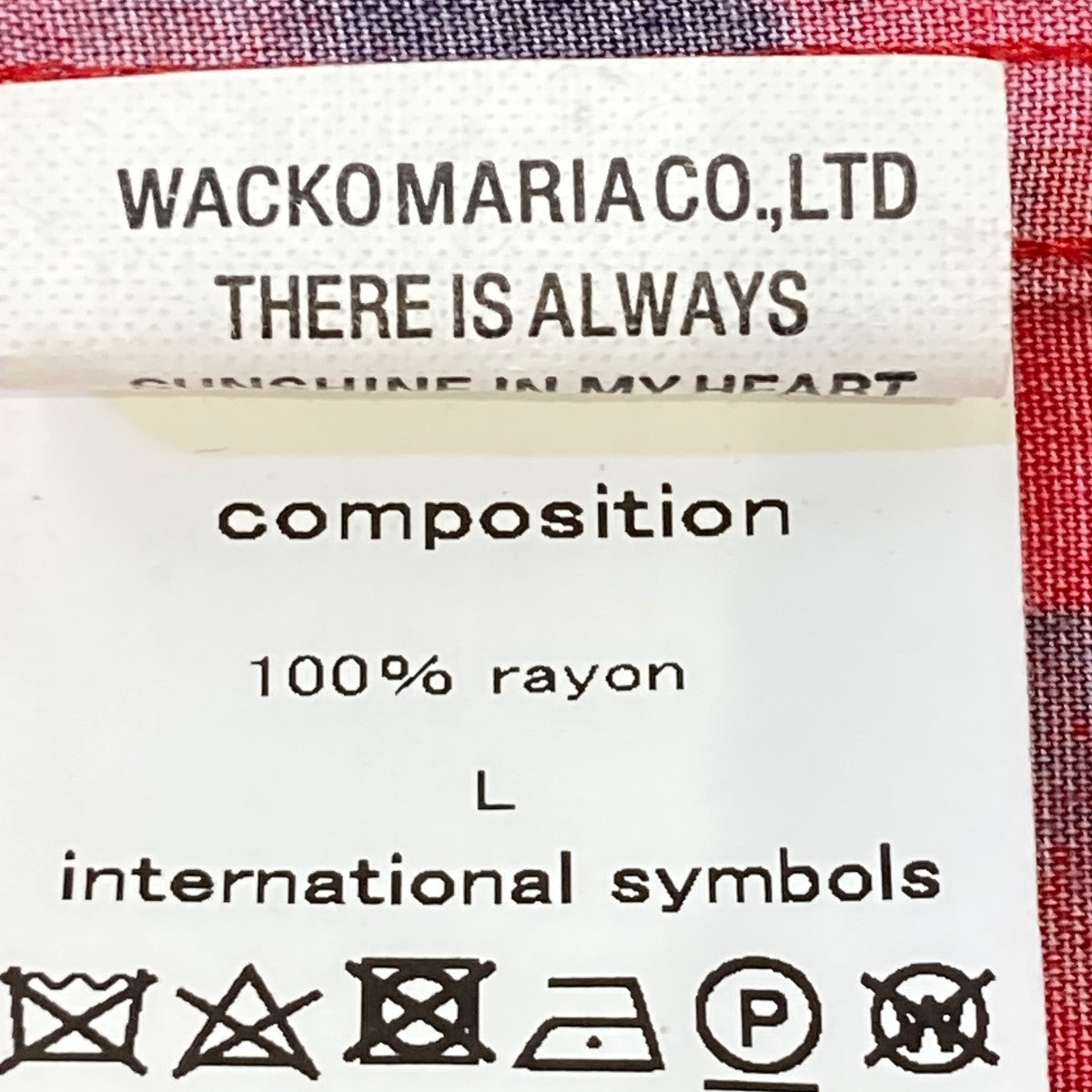WACKO MARIA BOB MARLEY HAWAIIAN SHIRT L S長袖シャツ 古着・中古-6枚目のアイテム画像