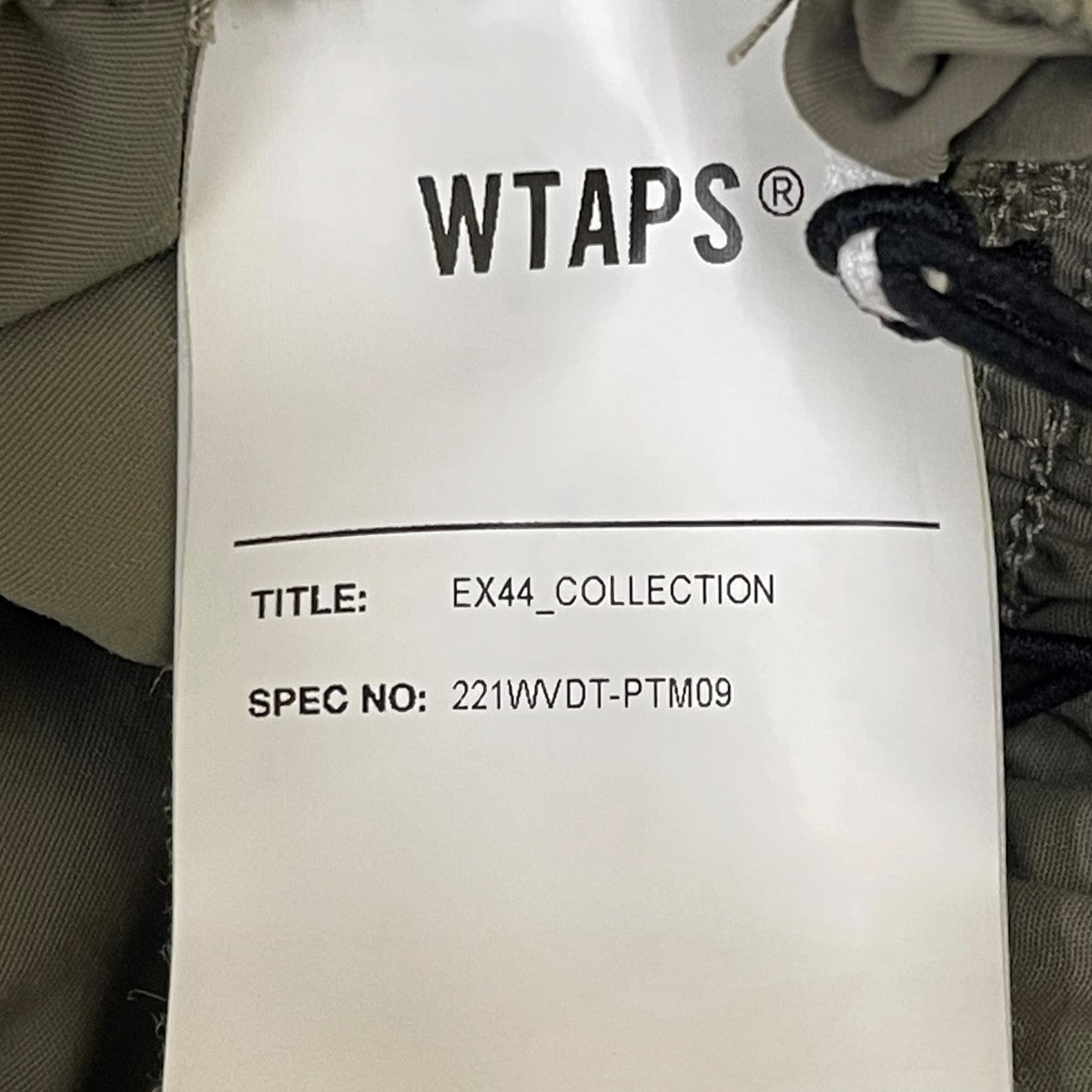 WTAPS ハーフパンツ221WVDT-PTM09 古着・中古-5枚目のアイテム画像