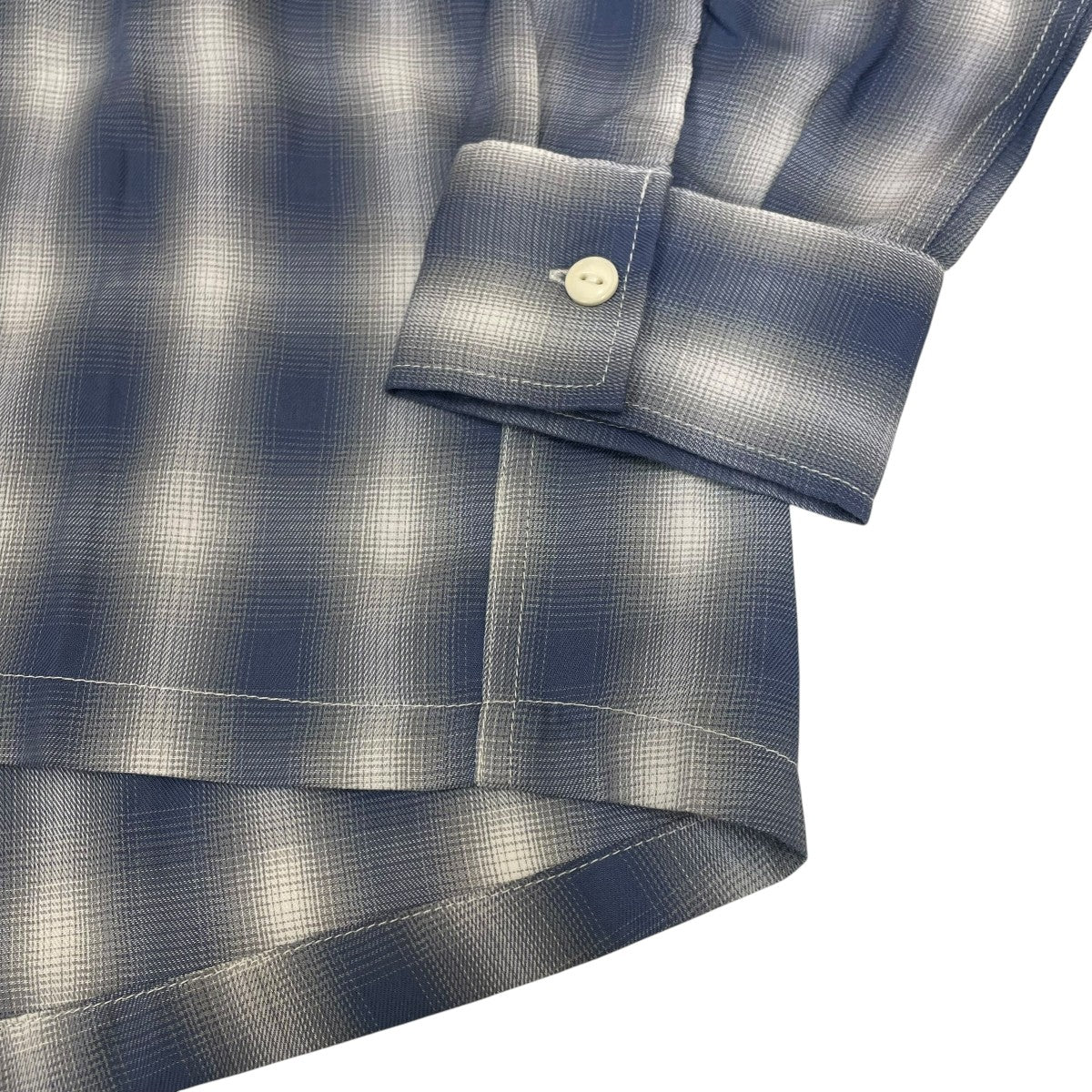 BIG MIKE OMBLE CHECK L S SHIRTS長袖シャツ102425012 古着・中古-4枚目のアイテム画像