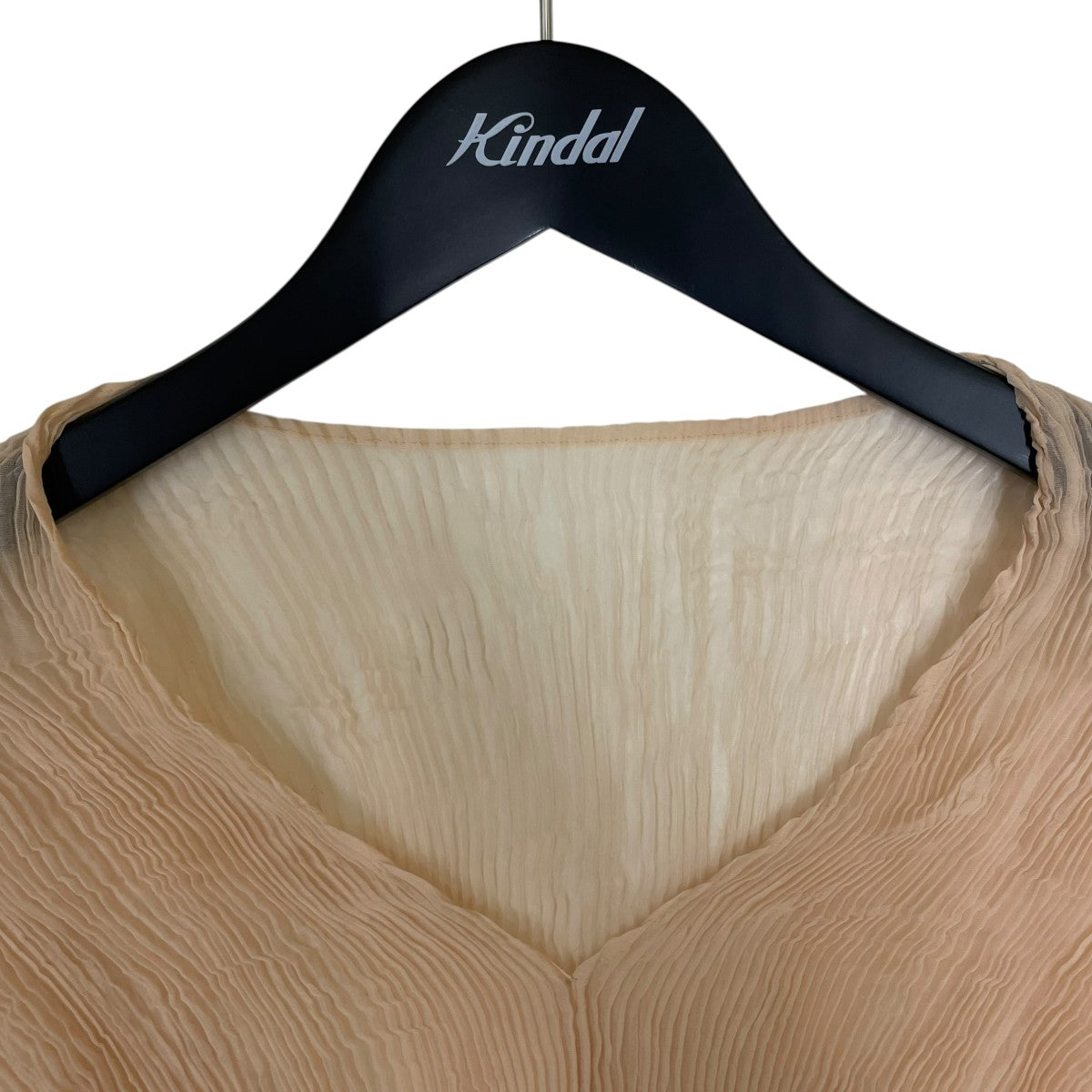 ISSEY MIYAKE CHIFFON TWIST 1Vネック長袖カットソーIM61FJ413 古着・中古-3枚目のアイテム画像