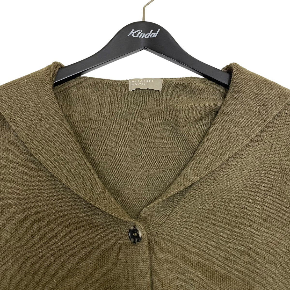 21AWWOOL COTTON TWISTニットカーディガン578-1164003
