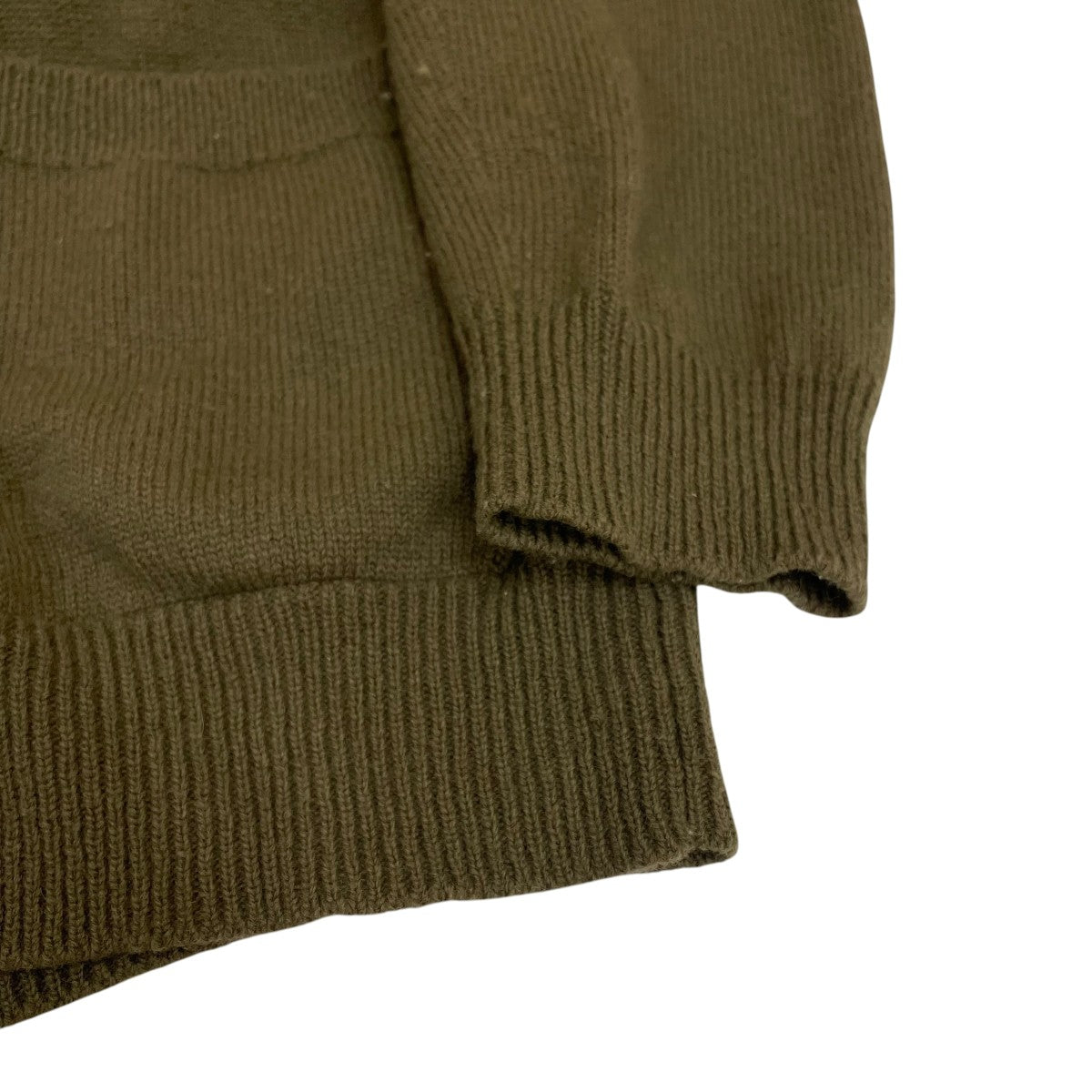 21AWWOOL COTTON TWISTニットカーディガン578-1164003