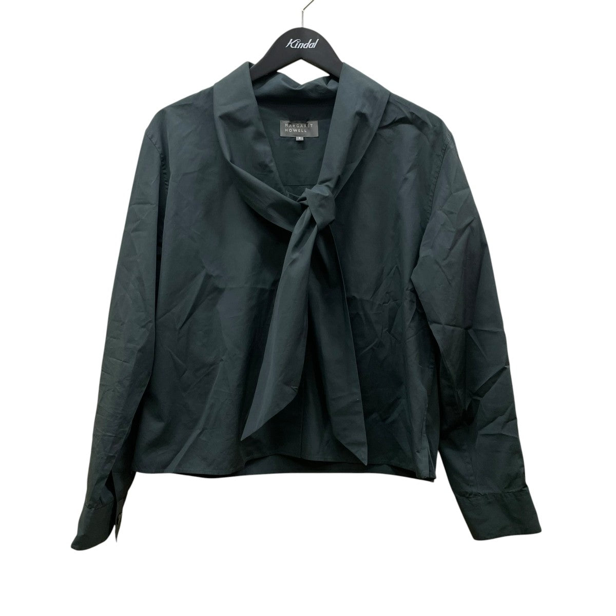 MARGARET HOWELL 23AWSOFT COTTON SILK長袖シャツ578-3253011 古着・中古-1枚目のアイテム画像