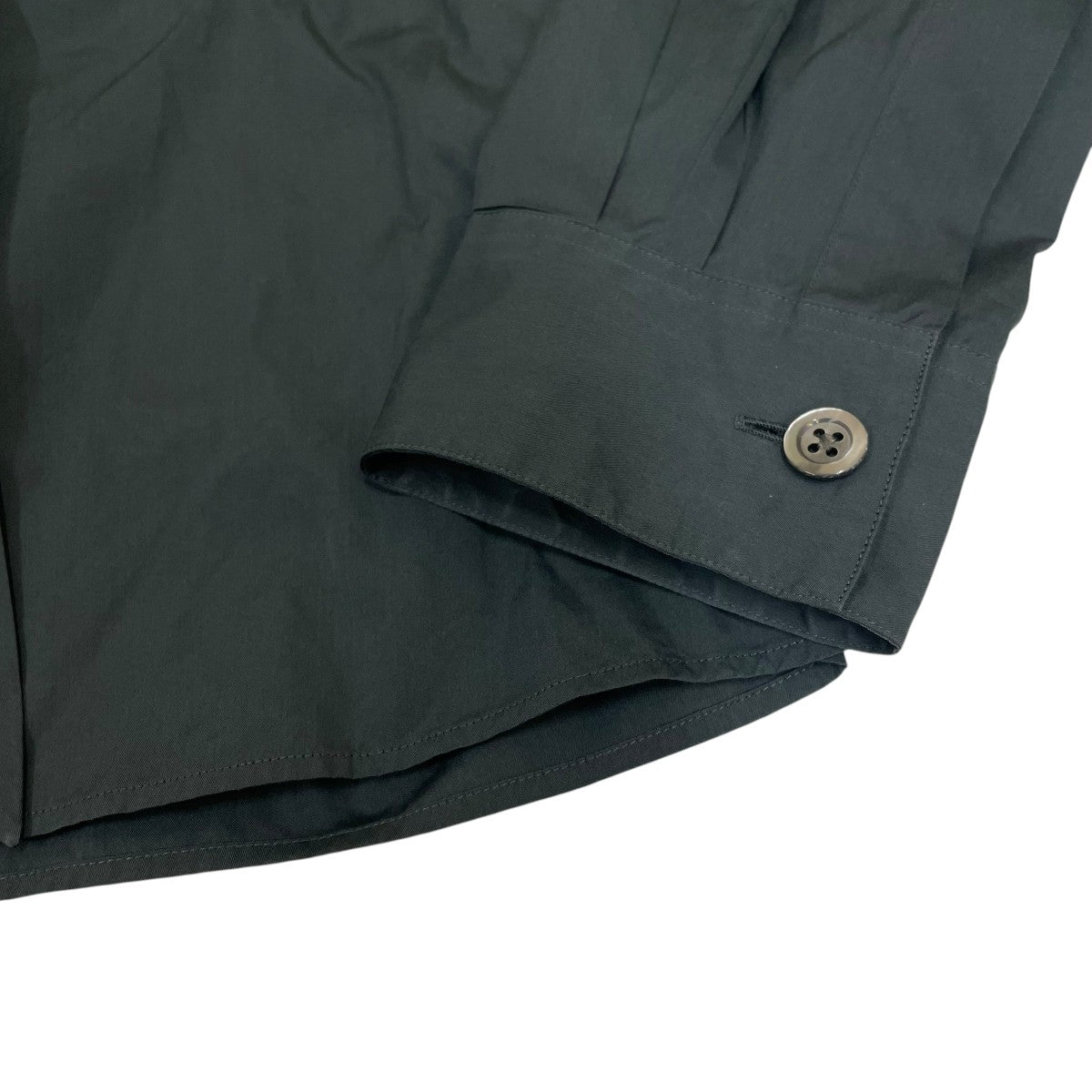 MARGARET HOWELL 23AWSOFT COTTON SILK長袖シャツ578-3253011 古着・中古-4枚目のアイテム画像