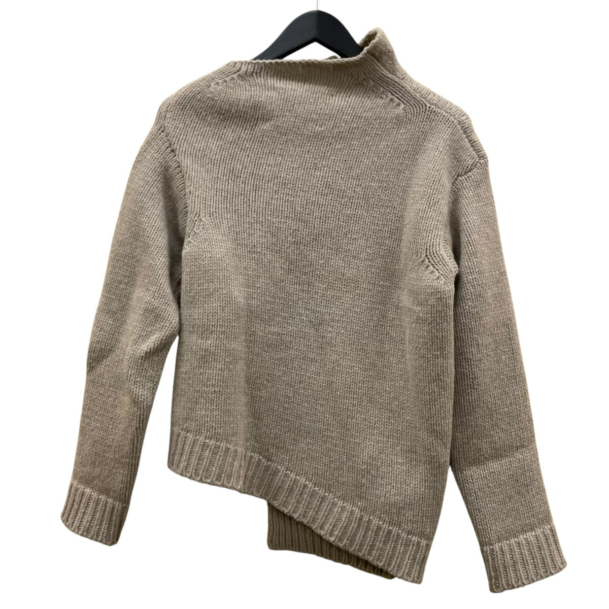 20AWAsymmetrical sweater アシンメトリカルセーター変形 ウールニットJSPT751052