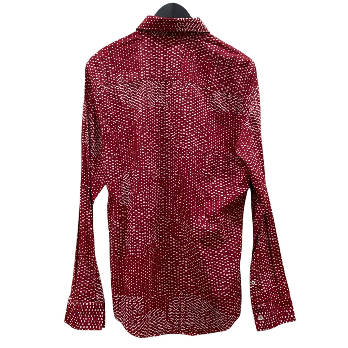Maison Margiela 14AWスリム総柄 ドット柄 長袖シャツ コットンシャツS50DL0241 古着・中古-2枚目のアイテム画像