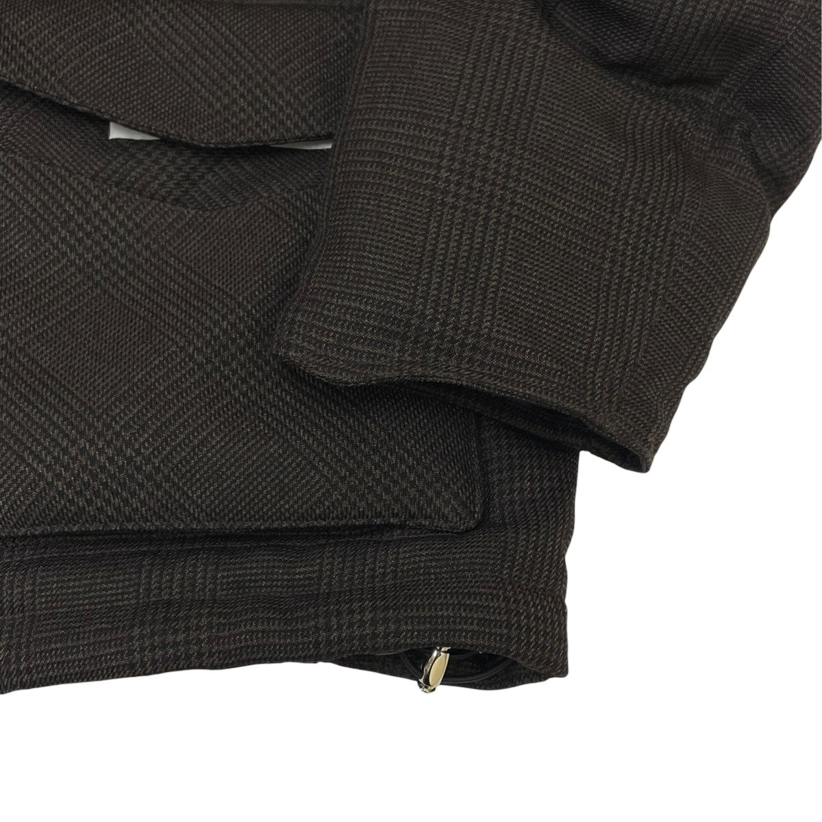 NULLUS 24AWBROWN COLLAR FUR DOWN JACKETダウンジャケットNUAW24JAC008-BRN 古着・中古-4枚目のアイテム画像