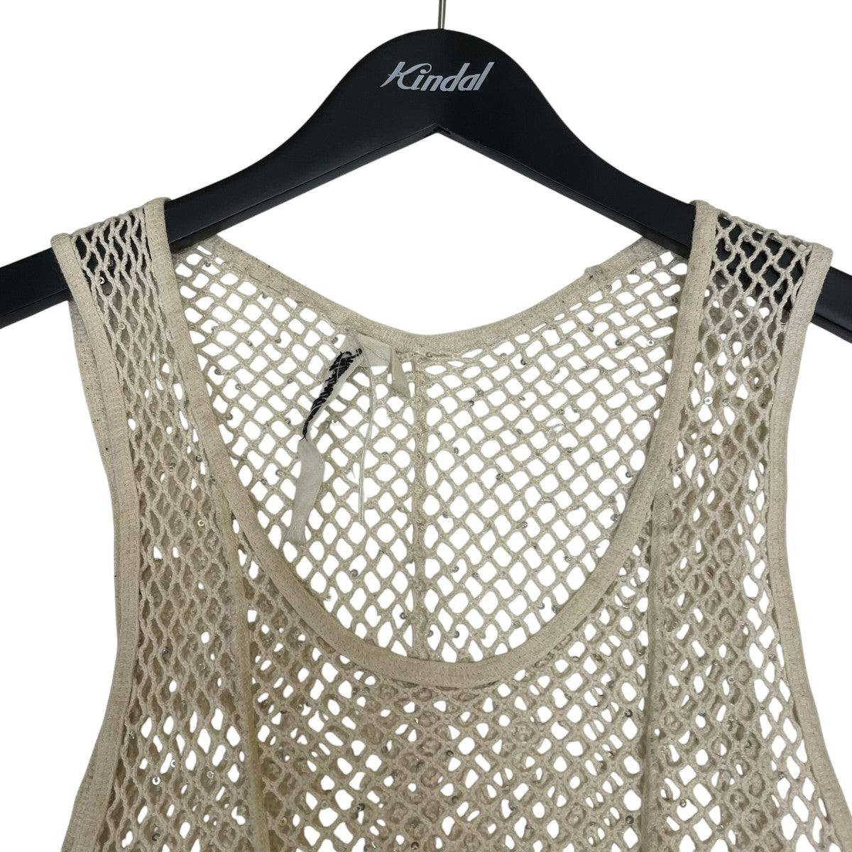 SEQUIN MESH TANK TOPタンクトップMID24SS-CU09