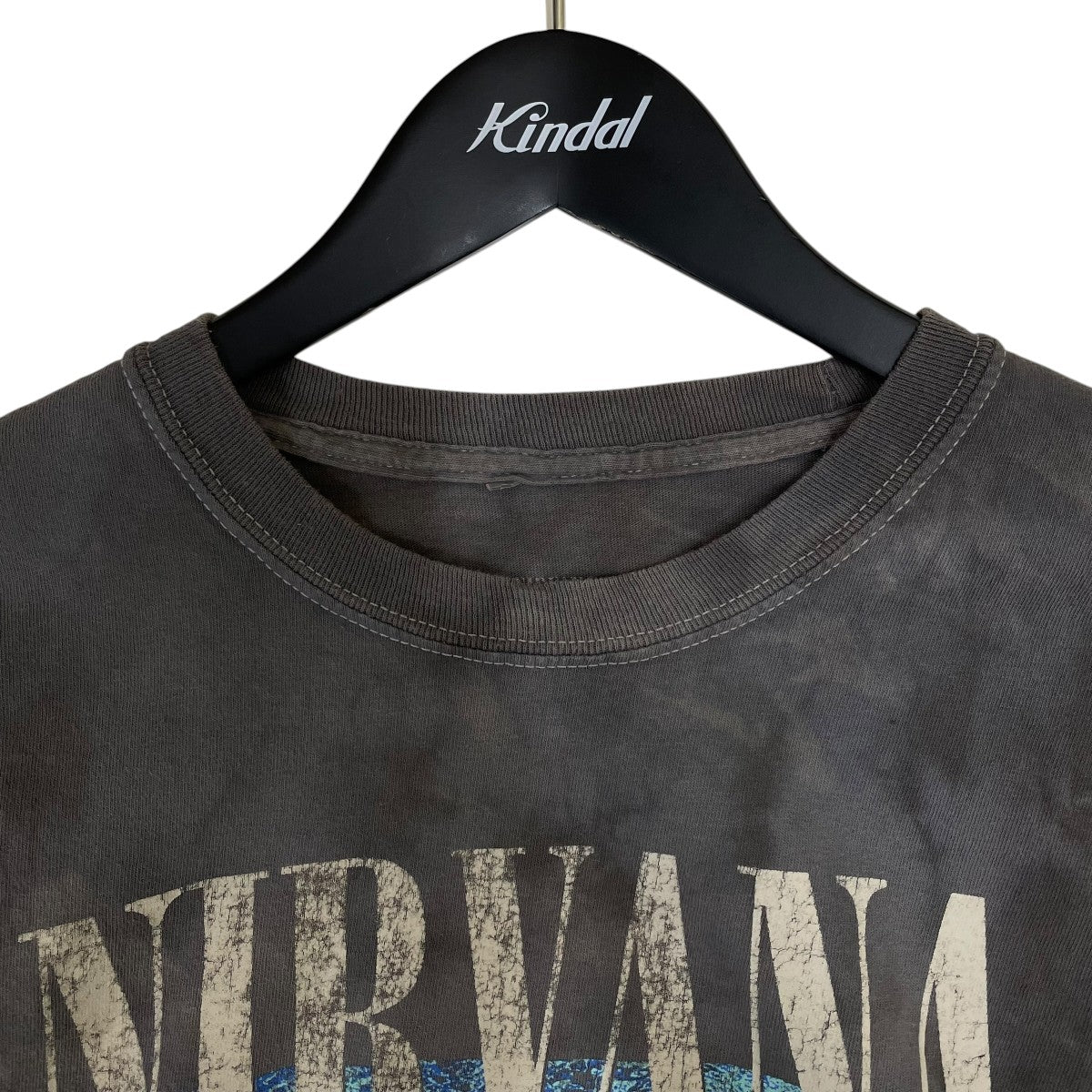 NIRVANA グラフィック プリント コットン 長袖Tシャツ ロングスリーブTシャツ 古着・中古-3枚目のアイテム画像