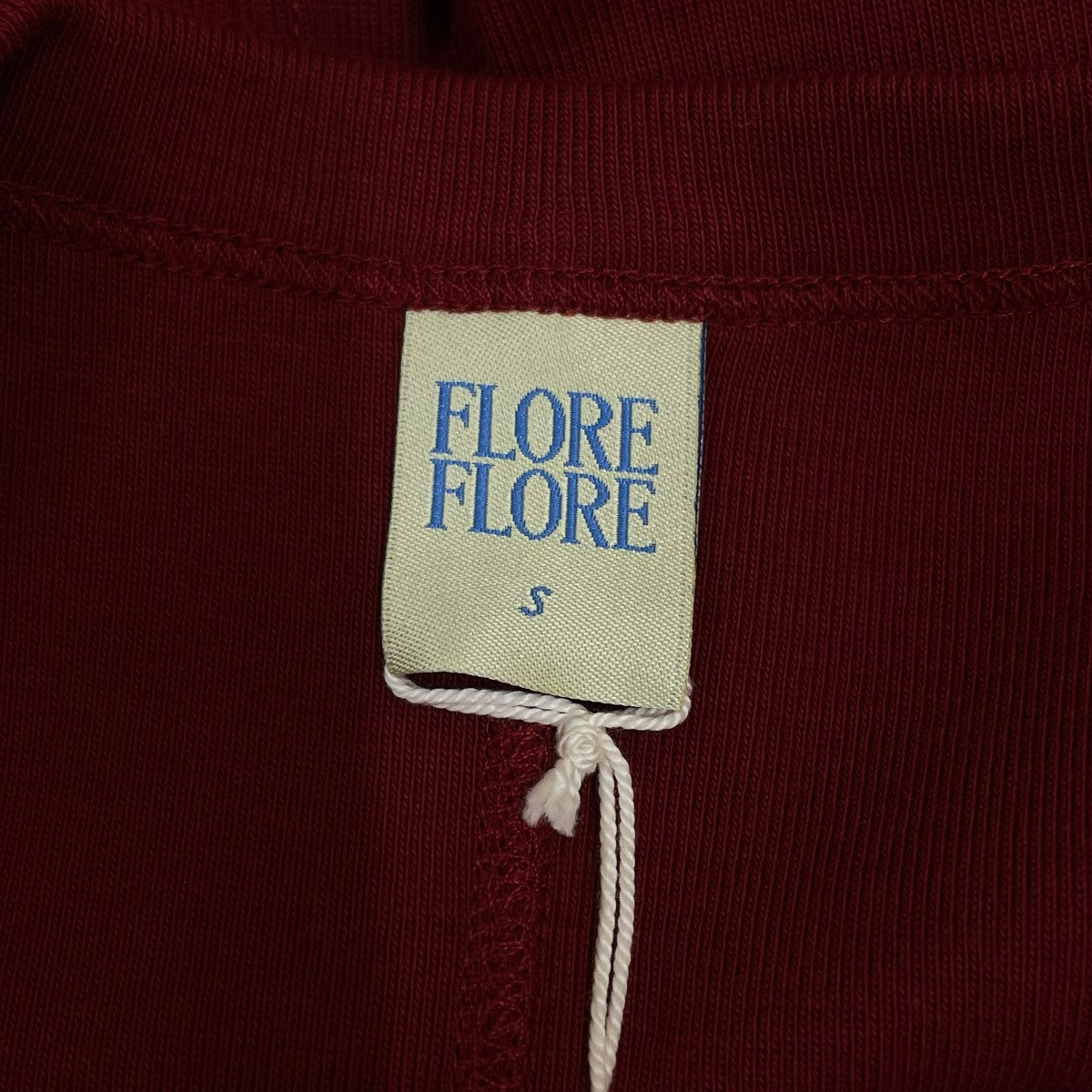 FLORE FLORE CAR TEE無地 ショート丈 半袖Tシャツ コットンTシャツ 古着・中古-5枚目のアイテム画像