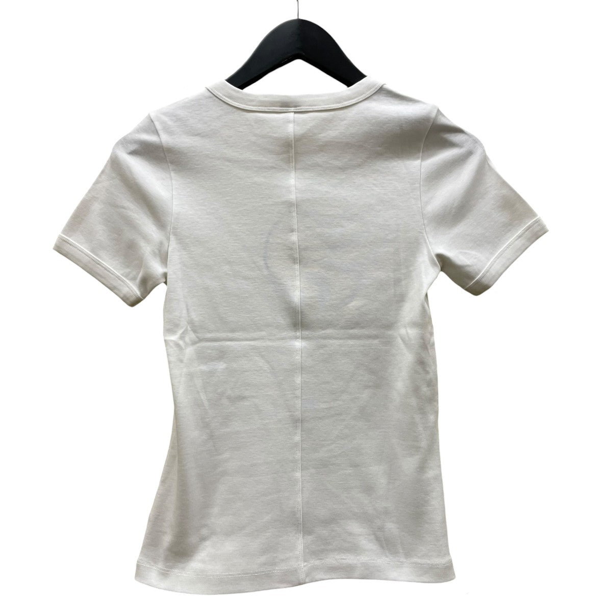 FLORE FLORE CAR TEE無地 ショート丈 半袖Tシャツ コットンTシャツ 古着・中古-2枚目のアイテム画像