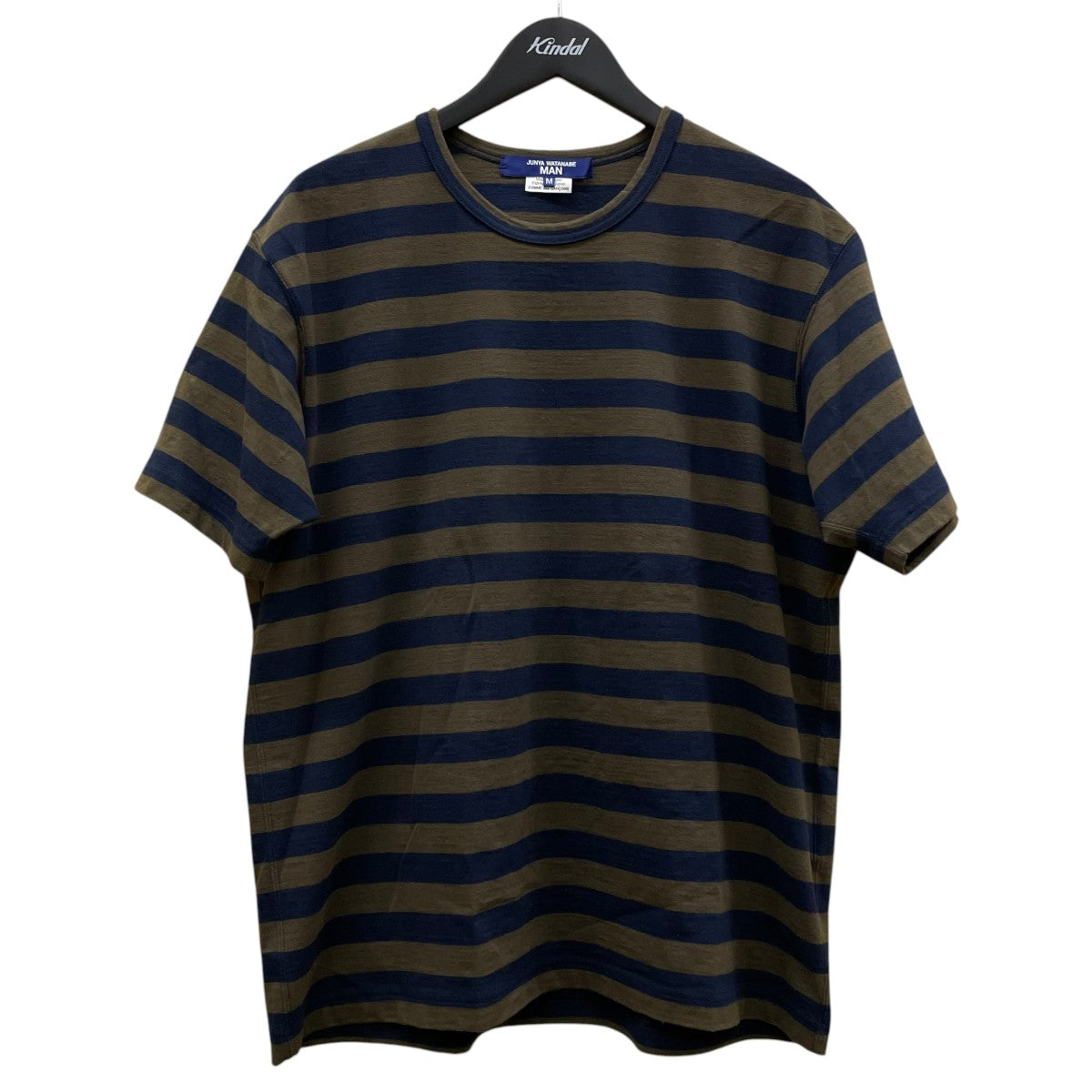 JUNYA WATANABE MAN ボーダー 半袖Tシャツ コットンTシャツWK T021 古着・中古-1枚目のアイテム画像