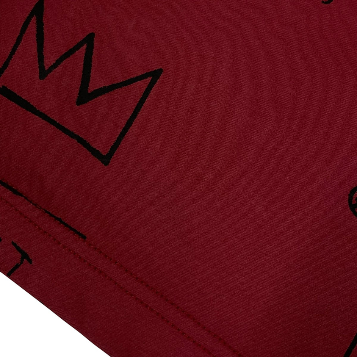 JUNYA WATANABE MAN 23SSJean Michel Basquiatコラボプリント 半袖Tシャツ コットンTシャツWK T023 古着・中古-7枚目のアイテム画像