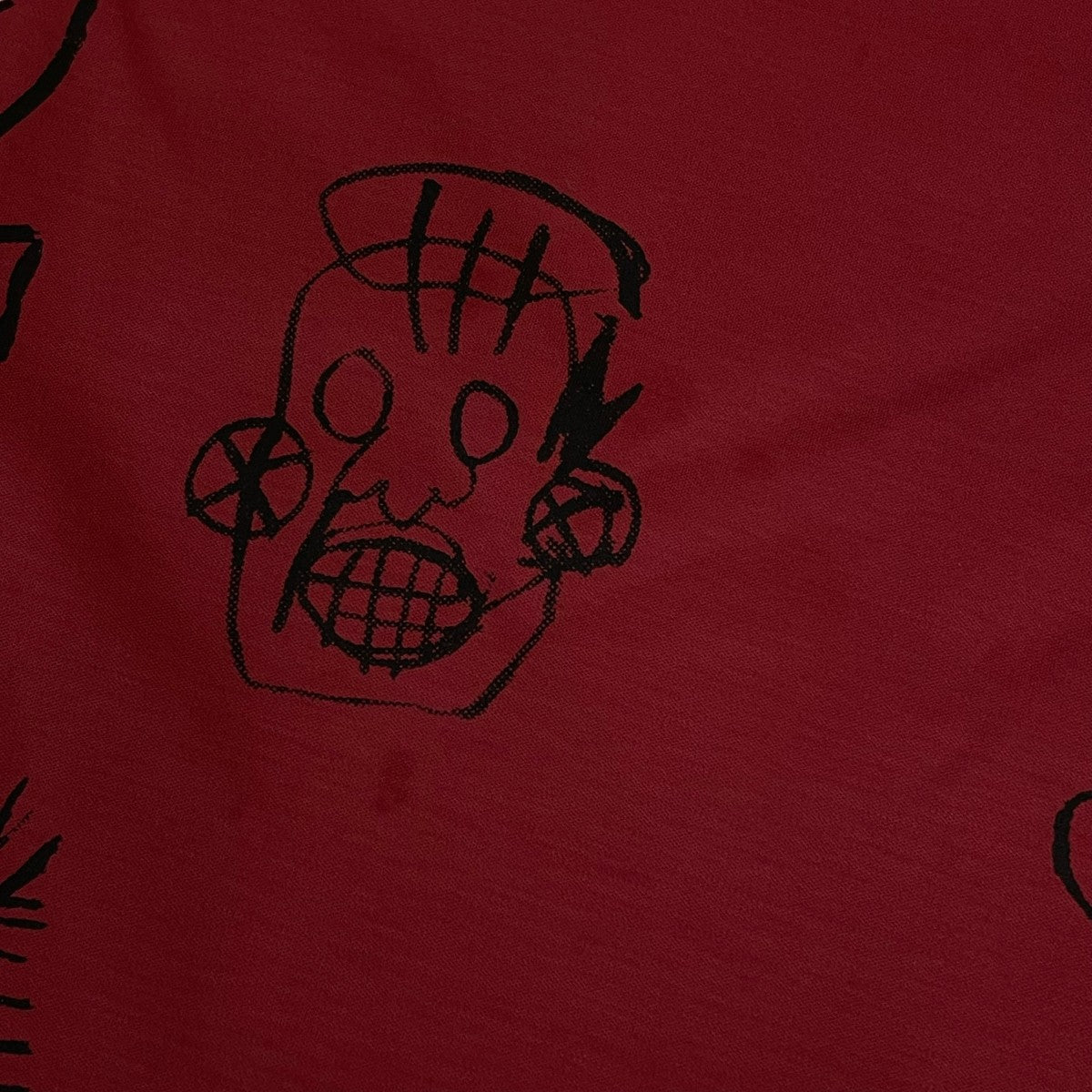 JUNYA WATANABE MAN 23SSJean Michel Basquiatコラボプリント 半袖Tシャツ コットンTシャツWK T023 古着・中古-8枚目のアイテム画像