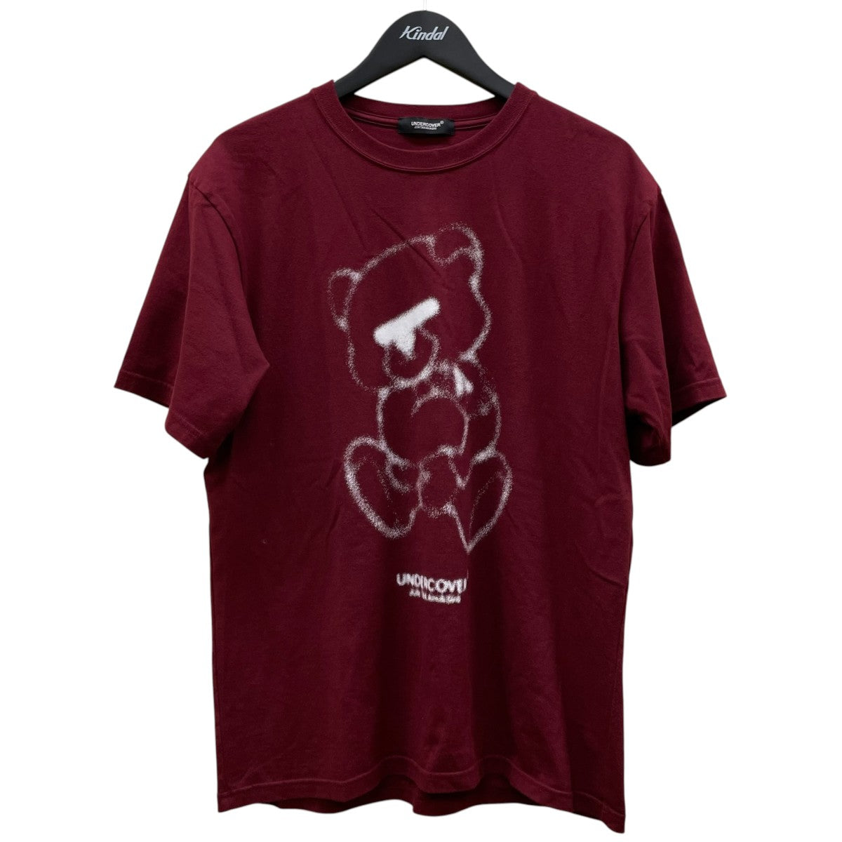 UNDERCOVER 熊 グラフィックプリント 半袖Tシャツ コットンTシャツUC1D9809 2 古着・中古-1枚目のアイテム画像