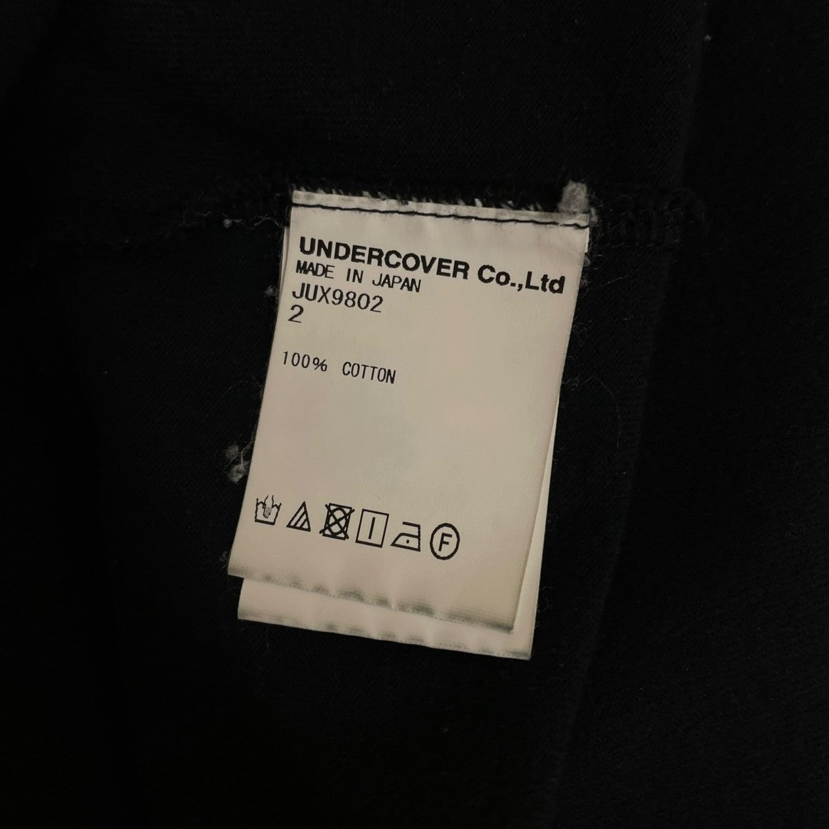 JohnUNDERCOVER 19AWWitch Bear 刺繍 半袖Tシャツ コットンTシャツJUX9802 古着・中古-5枚目のアイテム画像